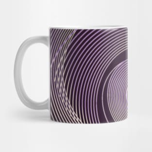 Geometric illusion lines art fantasy Mug